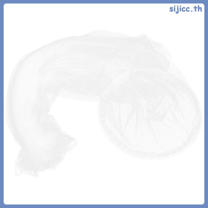 Elegant Round Tent Canopy Net Queen Bed Tent Outdoor Bed Canopy Twin King