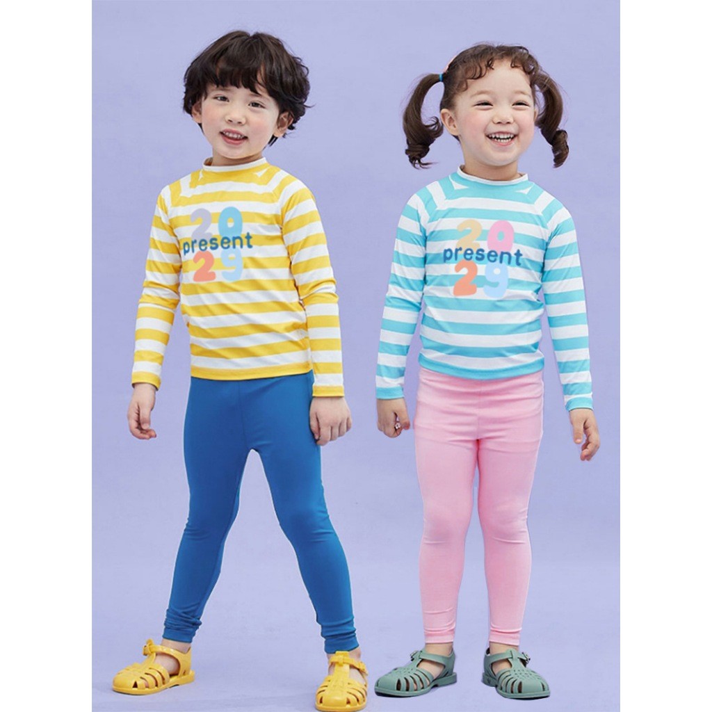 FASHION.61 ชุดว่ายน้ำเด็ก ใส่ได้ทั้งเด็กชาย เด็กหญิง แขนยาวขายาวรุ่น5732