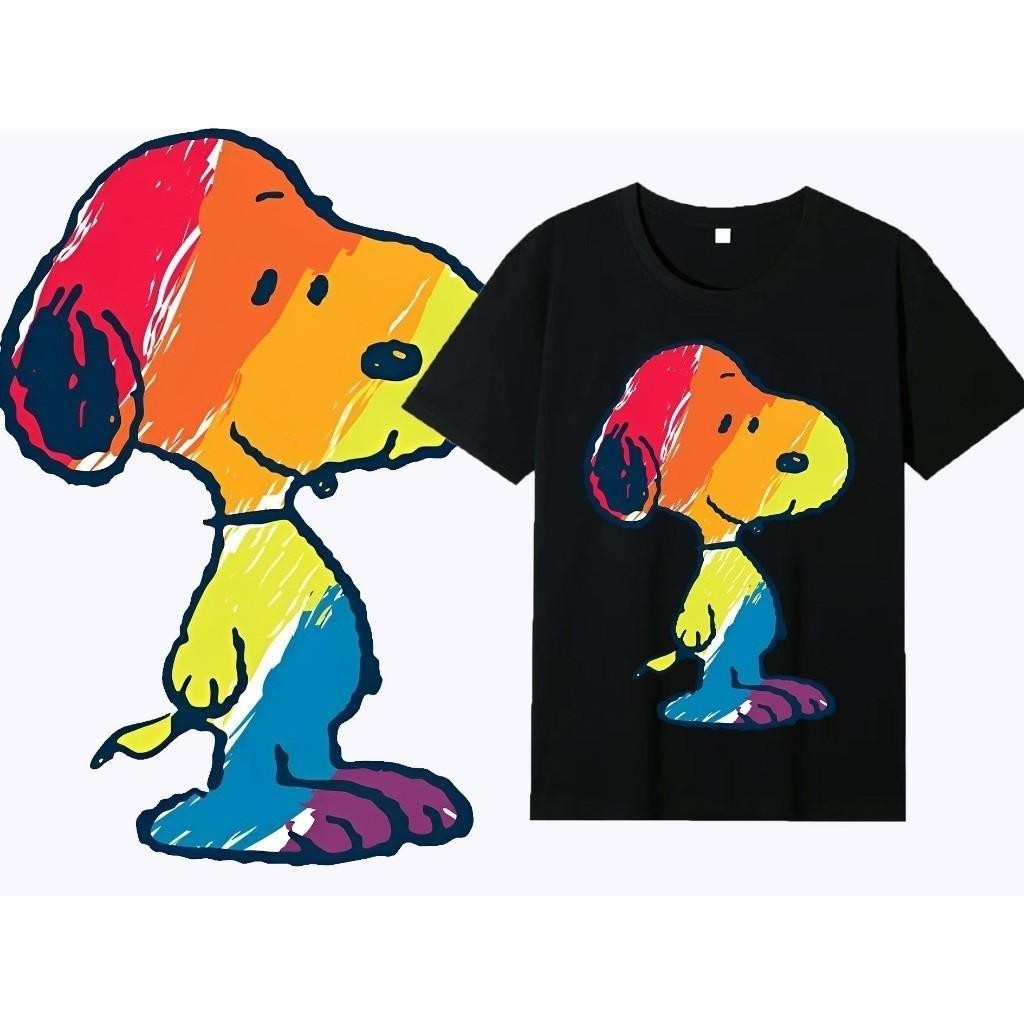 จัดส่งทันทีPRIDE MONTHLGBT Gay Lesbian Rainbow T-Shirt Cotton 100% ไม่จำกัดเพศ ทั้ง ชาย ใส่สบาย ไม่ห