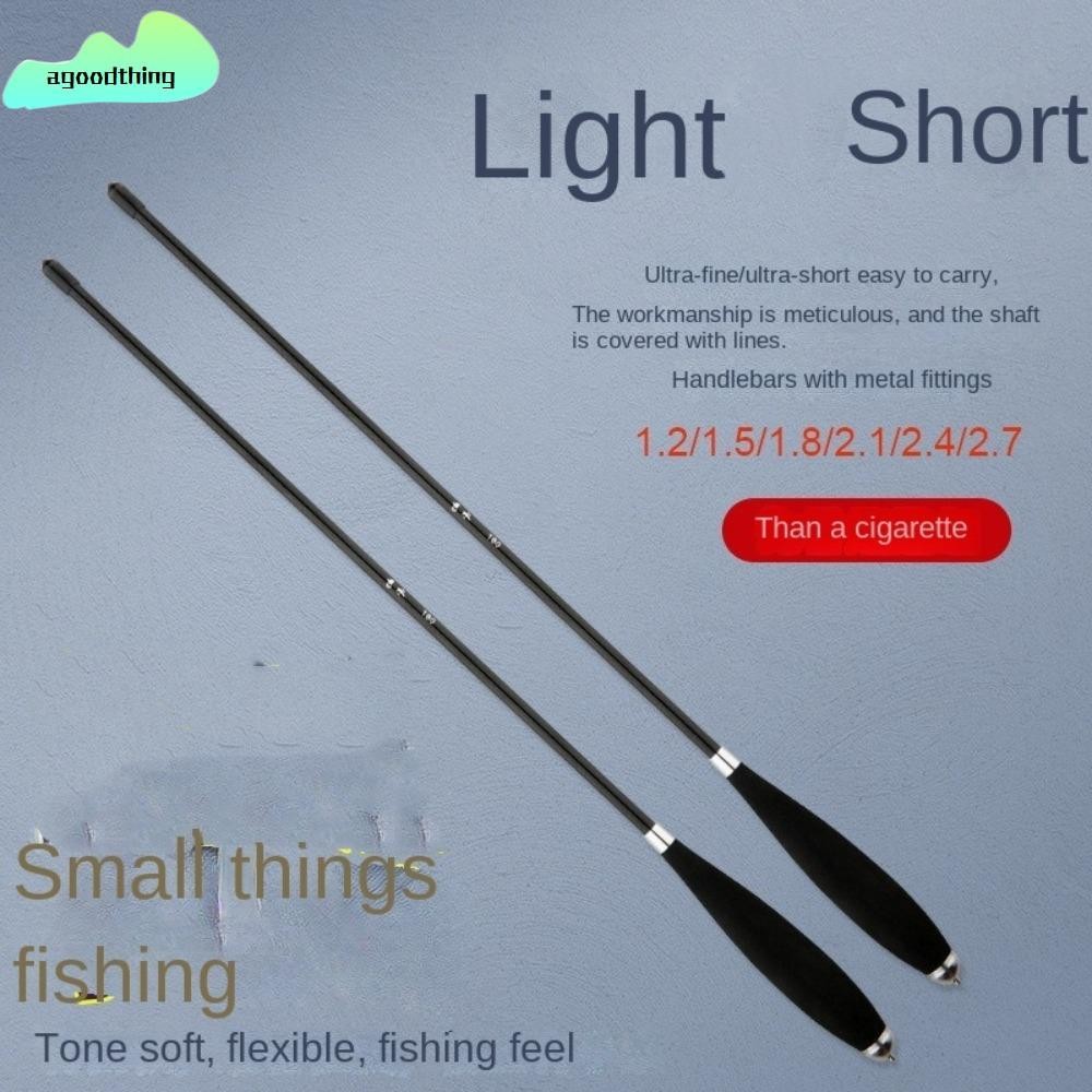 AGOODTHING เบ็ดตกปลาครบชุด, Telescopic Spincast Fishing Reel ชุดเบ็ดตกปลา, เด็กหล่อ Rod แก้ว Fibre Fishing Pole Feeder Rod Combo ตกปลา