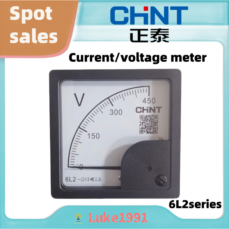 CHNT 6L2-A/V 50 100 250/5 แอมมิเตอร์ Test Meter Pointer Meter/250 450 500 โวลต์มิเตอร์