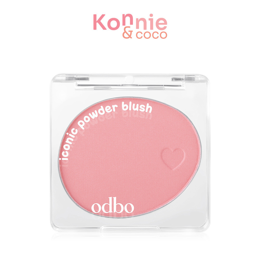 ODBO Iconic Powder Blush 4.2g โอดีบีโอ บลัชออนเนื้อฝุ่น.