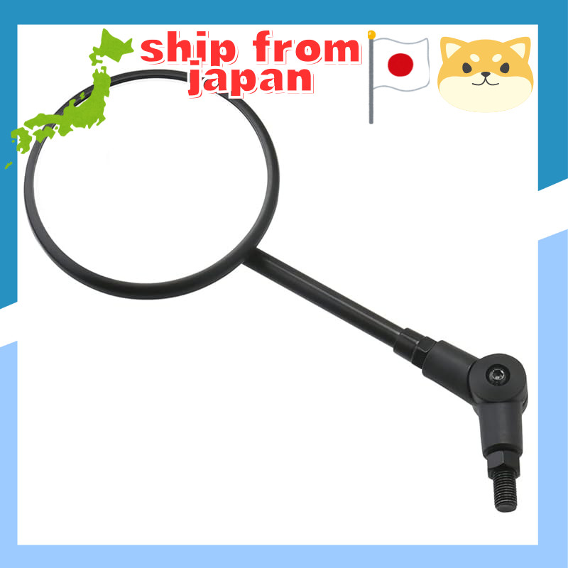 【DRC 161 Folding Off-Road Mirror 10mm (Right/Left) F7492】กระจกมอเตอร์ไซค์ พับได้ ทรงกลม สำหรับ ราคา ถูกที่สุด ดีลบีเคเค แกลเลอรีภาพที่ 2