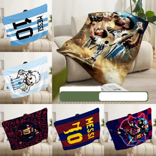 ผ้าห่มพิมพ์ลาย ผ้าห่มปิกนิก นักฟุตบอลชื่อดัง M-Messis ผ้าห่ม…