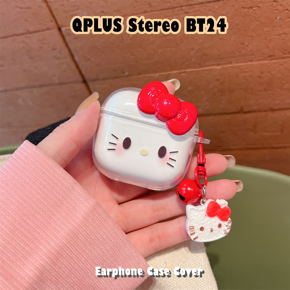 In StockFor QPLUS Stereo BT24 Case Casing Soft Silicone Headphone Case DIY Fresh Patterns