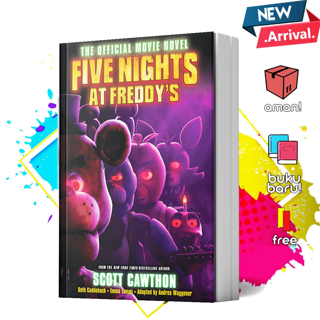 Five Nights at Freddys: The Official Movie Novel โดย Scott Cawthon