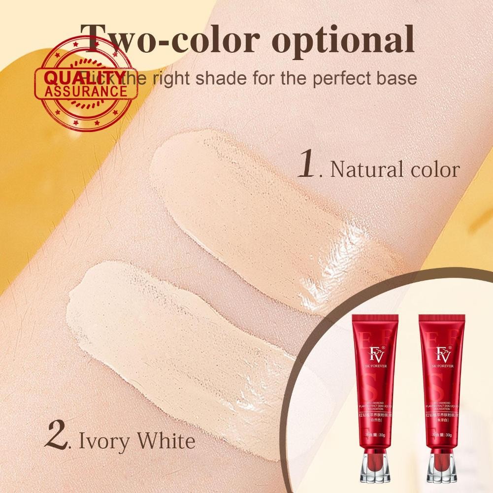 FV Nourishing Foundation Liquid คอนซีลเลอร์ Moisturizing Lasting Control Oil แต่งหน้า M1S2