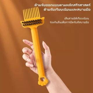 litai แปรงทำความสะอาดหวี/หวีลมแบบถุงลม แปรงทำความสะอาดหวี/หวีนวด หวีม้วนผม สิ่งประดิษฐ์ทำความสะอาด