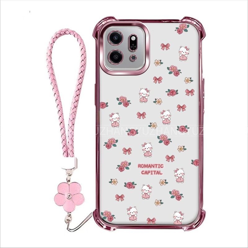 เคส Honor X7 X7A X7B สําหรับซิลิโคนใหม่สี่มุมป้องกันการตก HDM