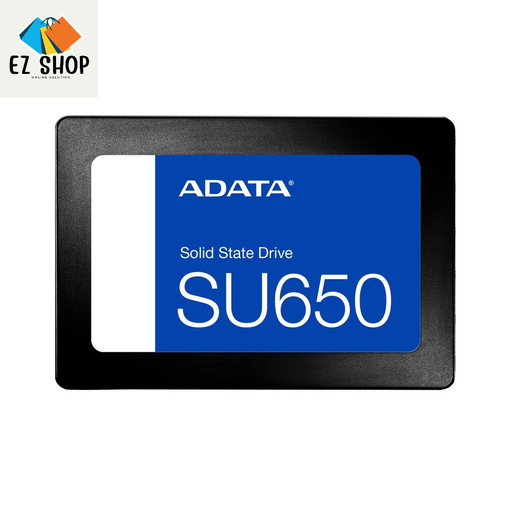 ADATA SU650 SSD 256GB, 512GB (RW Up to 520/450MB/s) ประกันศูนย์ 3 ปี