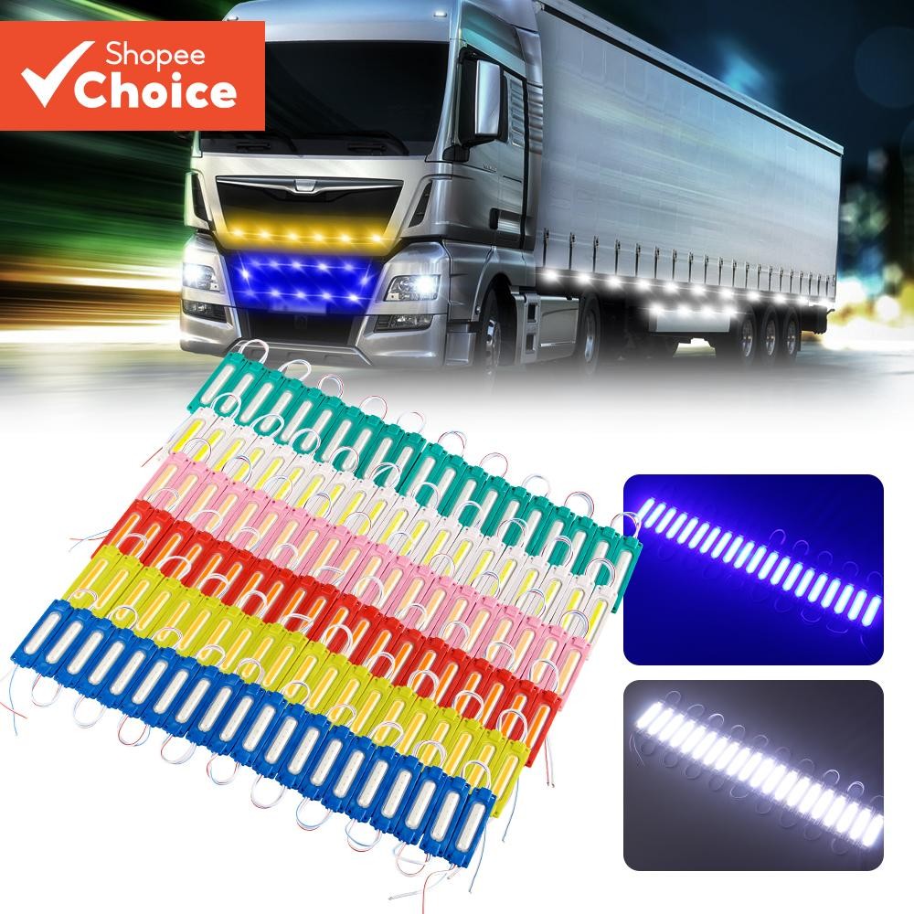 ไฟตกแต่ง LED รถยนต์ 20 ชิ้น – ไฟแสดงสถานะเครื่องหมายด้านข้าง 12 โวลต์/24 โวลต์กันน้ําสําหรับรถบรรทุกและรถจักรยานยนต์