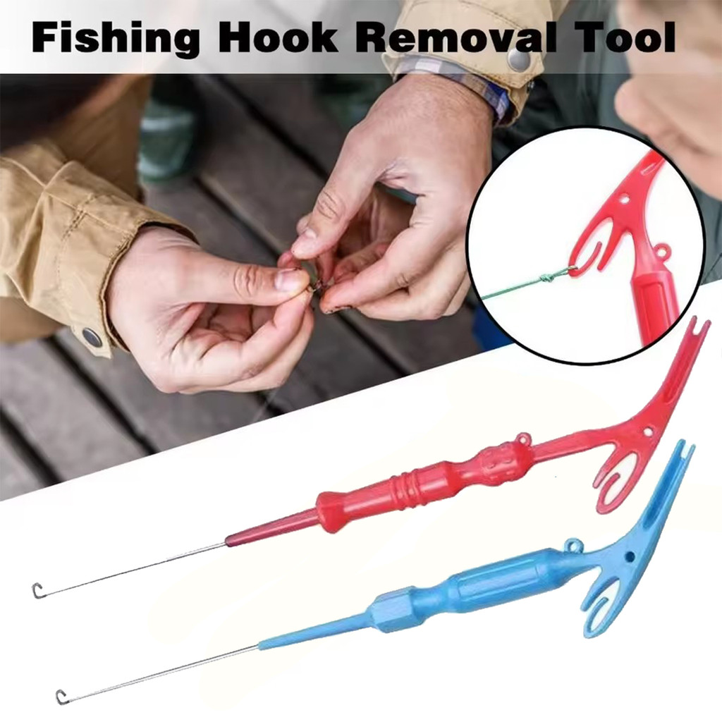 ชุดเครื่องมือตกปลา มัลติฟังก์ชั่น | Hook Extractor + Knot Tyer + Line Detacher 5/10/20 PCS เกลียวหัวออกแบบป้องกันปลาหลุด 16 ซม. สแตนเลสทนทาน