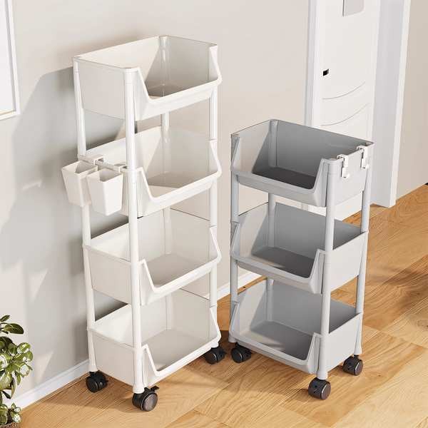 desk shelf ชั้นวางอเนกประสงค์ ชั้นวางของรถเข็นขนาดเล็กชั้นวางของในห้องรับแขกสำหรับใช้ในบ้านชั้นวางของในห้องครัวชั้นวางของหลายชั้นที่สามารถเคลื่อนย้ายได้ชั้นวางหนังสือหอพัก
