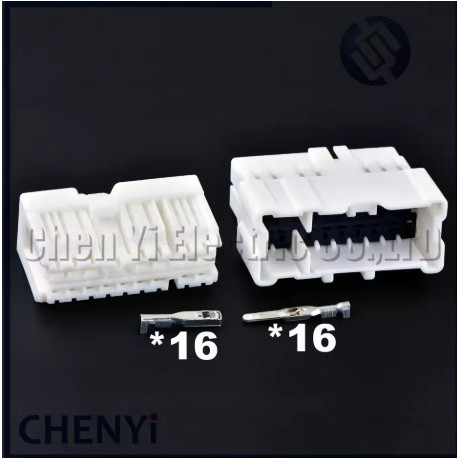 16 Pin ยานยนต์ connector สวิทช์ควบคุมหน้าต่างปลั๊ก 6098-6957 6098-6986 สําหรับ Nissan sylphy Qashqai X-Trail Subaru