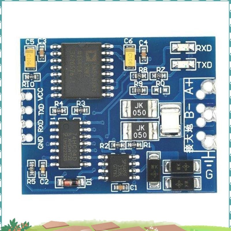 Super 3.3V 5V TTL UART ถึง RS485 โมดูลแปลงอินเทอร์เฟซแยก Single-Chip Serial Port UART อุตสาหกรรม