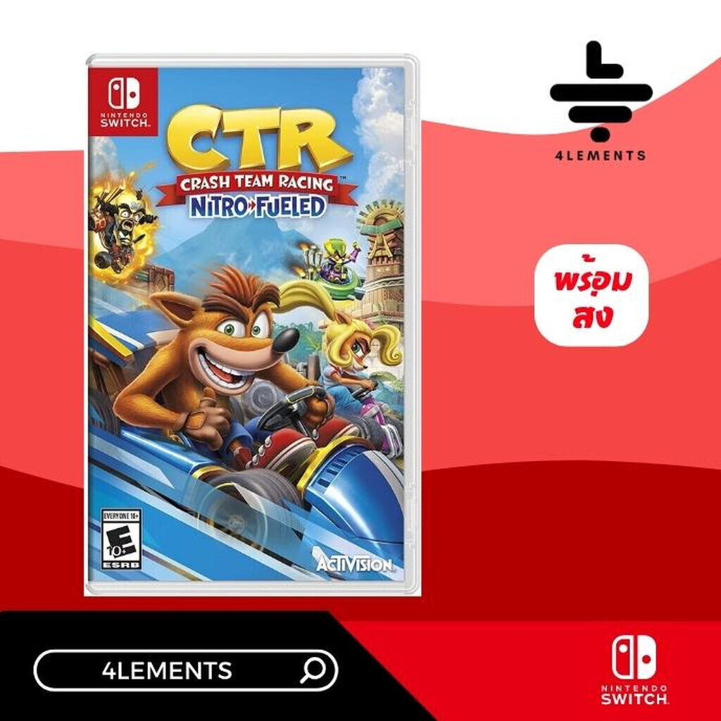 (พร้อมส่ง) SWITCH CRASH TEAM RACING - NITRO FUELED (R2/EU) (GAME) (ENG)
