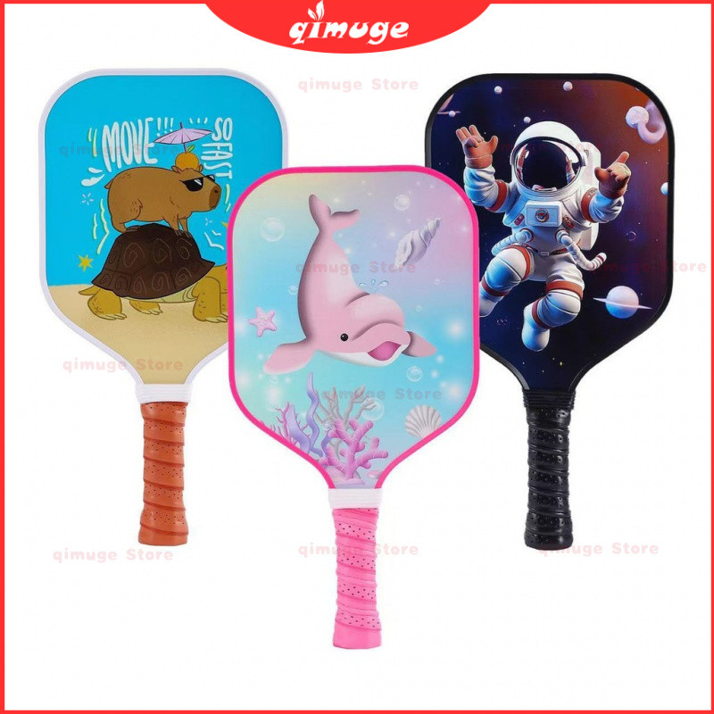 Pickleball Paddle เด็ก ไฟเบอร์กลาสเด็ก Pickleball เลือกได้1ชิ้นของขวัญเด็ก Pickleball เริ่มต้นใช้งาน