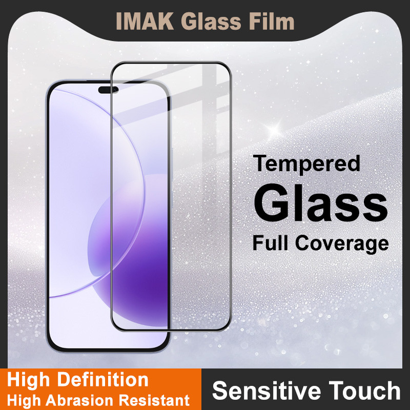IMAK ฟิล์มกระจก Honor X70i 5G Pro+ กระจกนิรภัยเต็มรูปแบบ ฟิล์ม