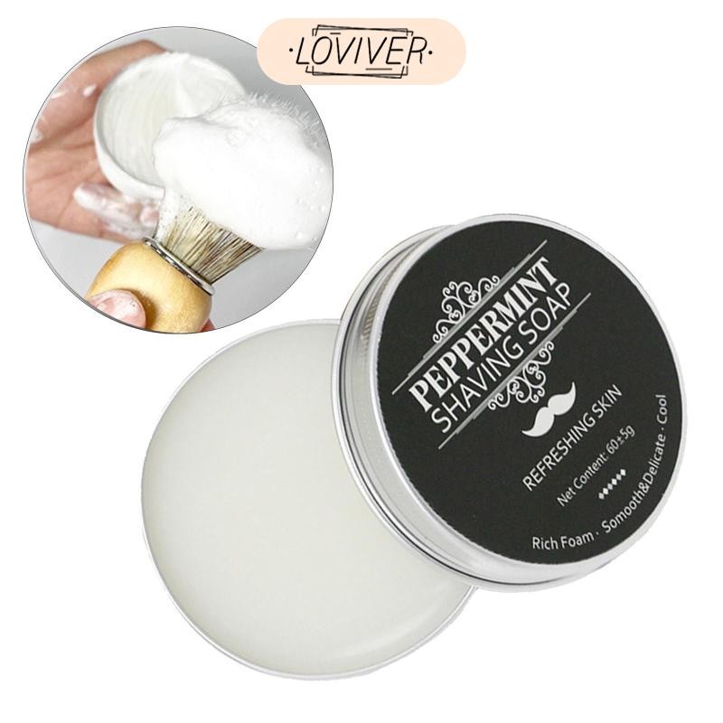 Soapandwater Premium Soap Smooth Barbershop Variety Shaving Soap สําหรับผู้ชายผู้ชาย