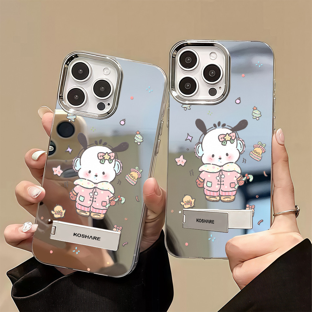🚚COD🚚 เคสแบบกระจกมิเรอร์ เคส เคสแมว For IPhone16 15 14 13 12 7 8Plus 11Pro 16 Promax XR XS Max เคสไอโฟน11 เคส  Case - รูปที่ 6