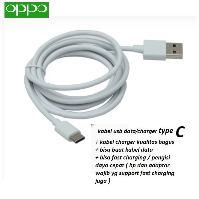 (สีขาว) สายชาร์จ Usb type C oppo Find N3 (CPH2499 / PHN110) - Find N3 Flip - Find X (CPH1871 / PAFM0