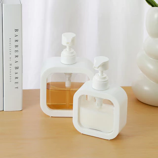 BLIVO ขวดปั้ม ขวดปั้มของเหลว ขวดปั้มพลาสติกสีใส ใส่สบู่เหลว ใส่ยาสระผม ใส่โลชั้น ขนาด 300/500 ML