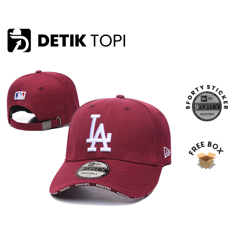 หมวกเบสบอล Unisex Topi Lelaki หมวกสต็อกพร้อม NY หมวก LA หมวกรถบรรทุกเบสบอล ราคา ถูกที่สุด ดีลบีเคเค แกลเลอรีภาพที่ 3