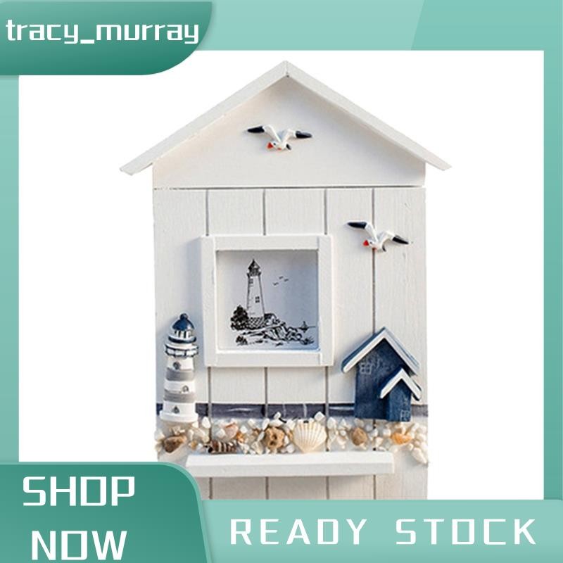 tracy_murray ตกแต่งใน Ocean Key กล่องตู้แขวนผนังกล่องเก็บกุญแจ Lighthouse