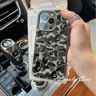 ปลอกสําหรับ OPPO A3S A7 A31 A5 F9 A92 A53 A95 A94 A93 A16K A15 A16 A38 A57 A98 Reno 5 10 11 11F Pro 4G 5G GWB Camouflage ฝาครอบโทรศัพท์สีเทา