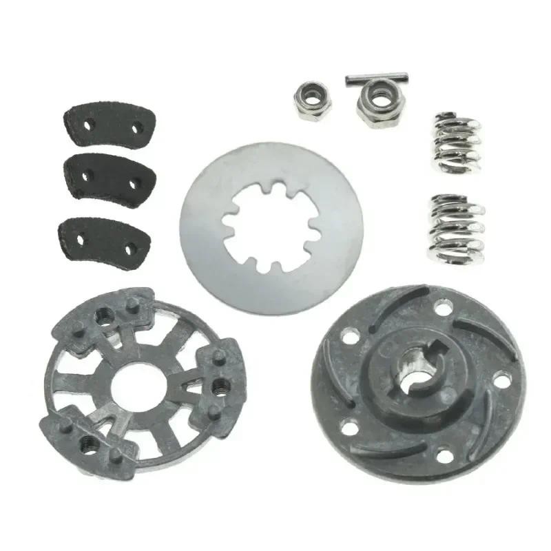 รองเท้าแตะโลหะคลัทช์ Rebuild Kit รองเท้าแตะความดันแผ่น & Hub 5552X 5556 สําหรับ TRXS Slash 4X4 Rustl