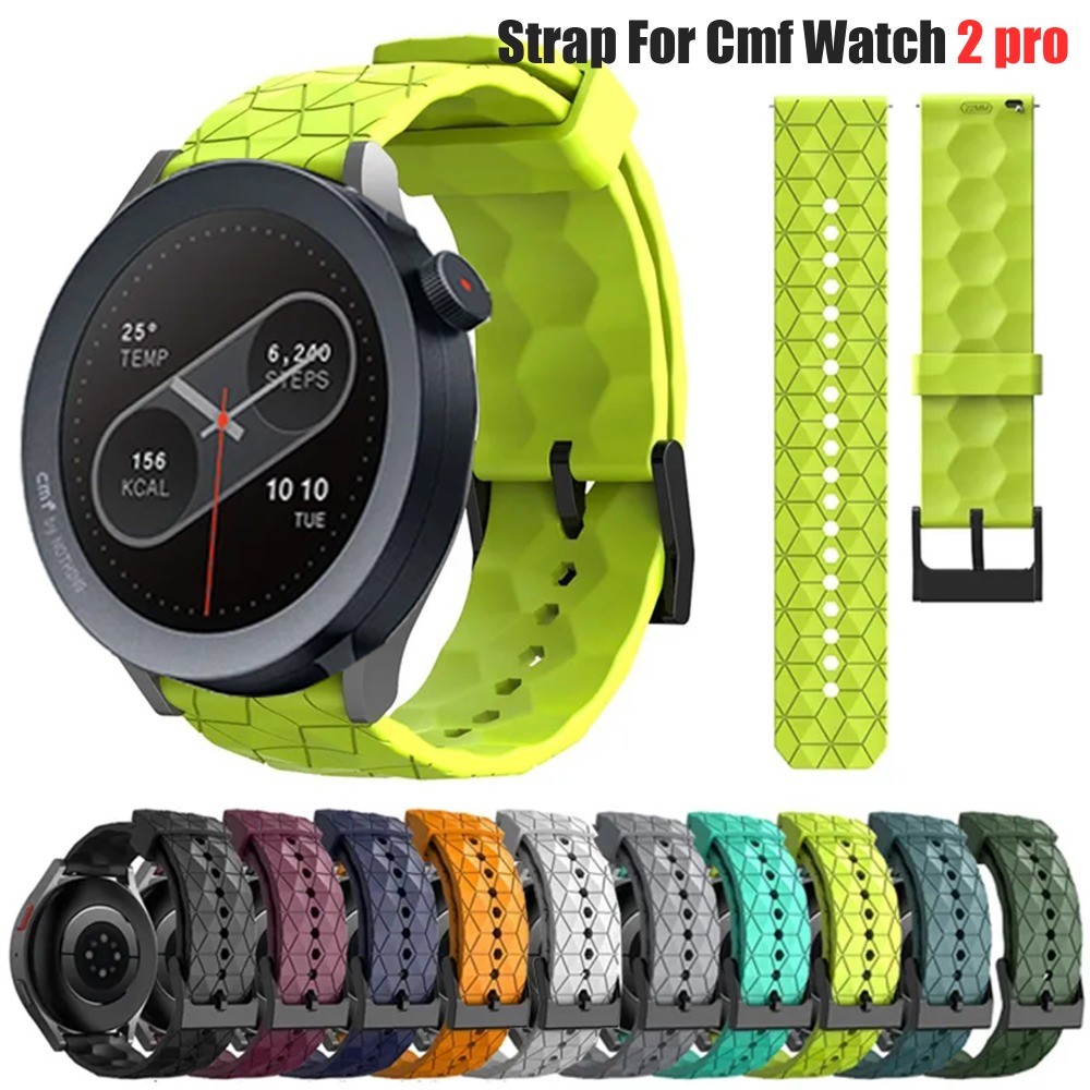 22mm 20mm สําหรับ CMF นาฬิกา pro 2 Breathable ซิลิโคนกีฬา Bracele สําหรับ Realme นาฬิกา 3/2pro/S pro สําหรับผู้ชายและผู้หญิง