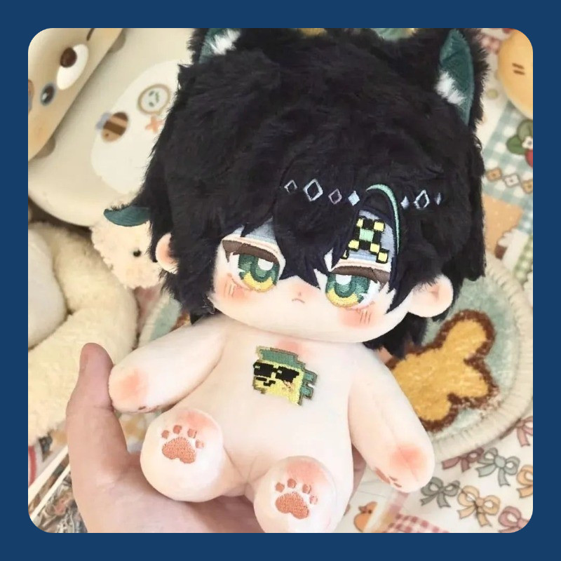 20ซม.Genshin Impact Kinichผ้าฝ้ายตุ๊กตาหล่อตุ๊กตาน่ารักของเล่นGenshin Impactตุ๊กตาตุ๊กตา