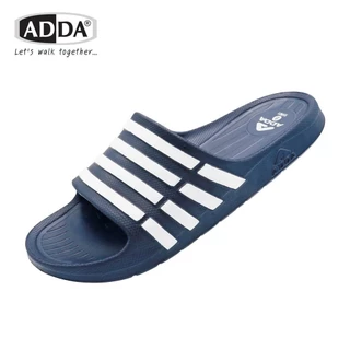 ADDA 55R03 แท้! รองเท้าแตะชาย แบบสวม แถบ 3 สี พื้นฉีดสำเร็จ ทนทาน กาวไม่หลุด พร้อมส่ง!