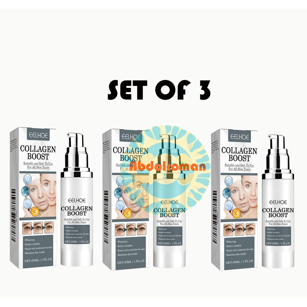 จัดส่งรวดเร็วชุดครีมคอลลาเจนเพิ่มความชุ่มชื้นและกระชับผิว3-in-1 - สิ่งจําเป็นบํารุงผิวทุกวันสําหรับผ