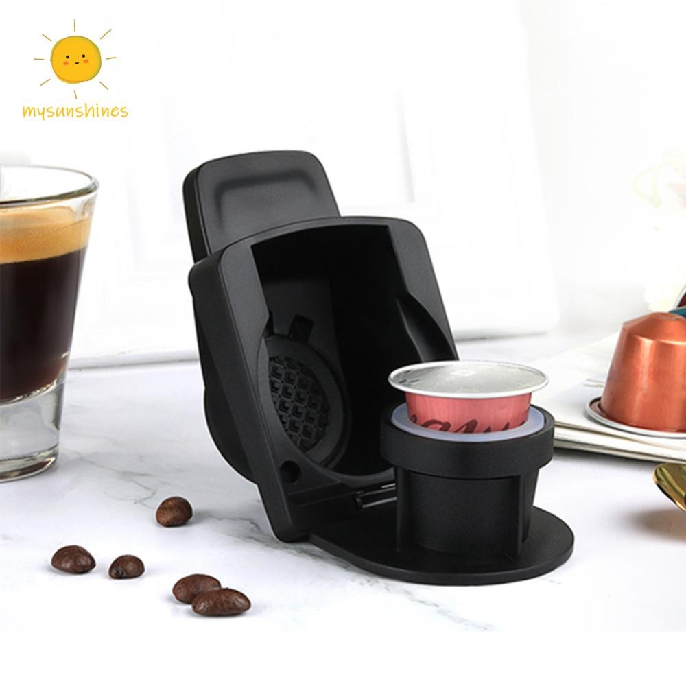ตัวแปลงแคปซูลกาแฟสำหรับ Nespresso เข้ากันได้กับ Dolce Gusto เครื่องชงกาแฟแคปซูล ชั้นวางแคปซูลกาแฟ อะแดปเตอร์แคปซูลกาแฟ