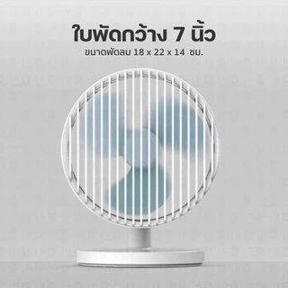 [ส่งด่วน] Orsen by Eloop F3 พัดลมพกพา พัดลมไร้สาย ชาร์จแบตได้ พัดลม USB Portable FAN ใช้ได้นาน 20 ชม.