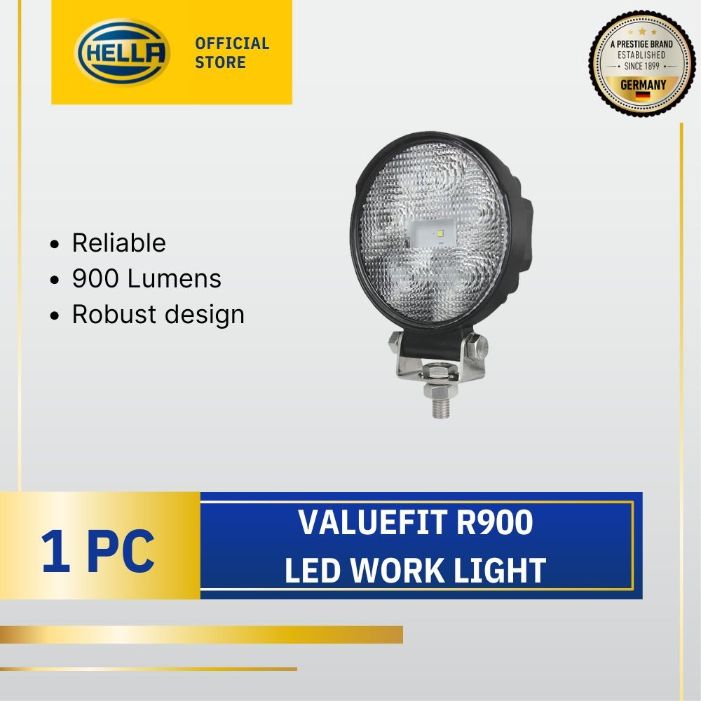 HELLA Valuefit R900 ไฟ LED ทํางาน (900 ลูเมน, 6000K) 1G0 357 108-012