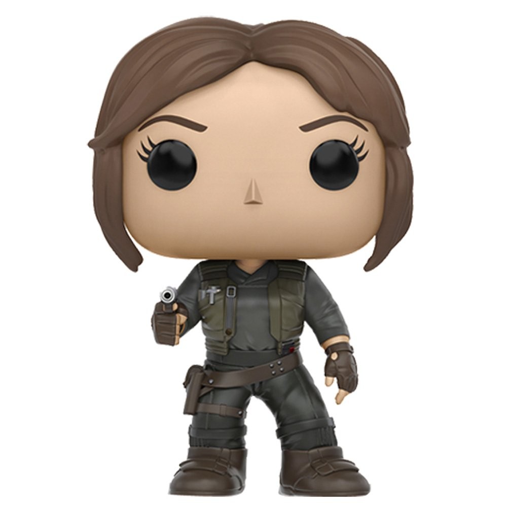 POP! Rogue One: A Star Wars Story Jyn Erso Approximately 90mm Soft Vinyl Painted Finished Figure