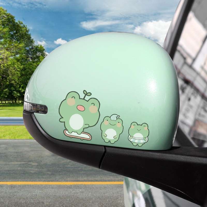 พร้อม สติ๊กเกอร์มือจับประตูรถการ์ตูนน่ารัก CHANGAN LUMIN รูปที่ 4