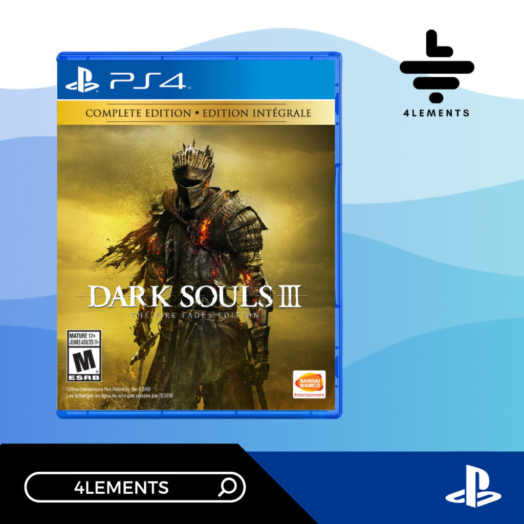 (พร้อมส่ง) PS4 DARK SOULS III: THE FIRE FADES EDITION COMPLETE EDITION (GAME) (ENG) (BY IMMERZIV)