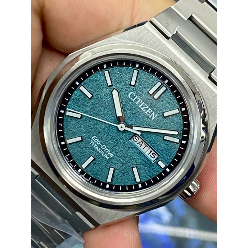 นาฬิกาข้อมือ Citizen Zenshin Super Titanium Eco-Drive AW0130-85X