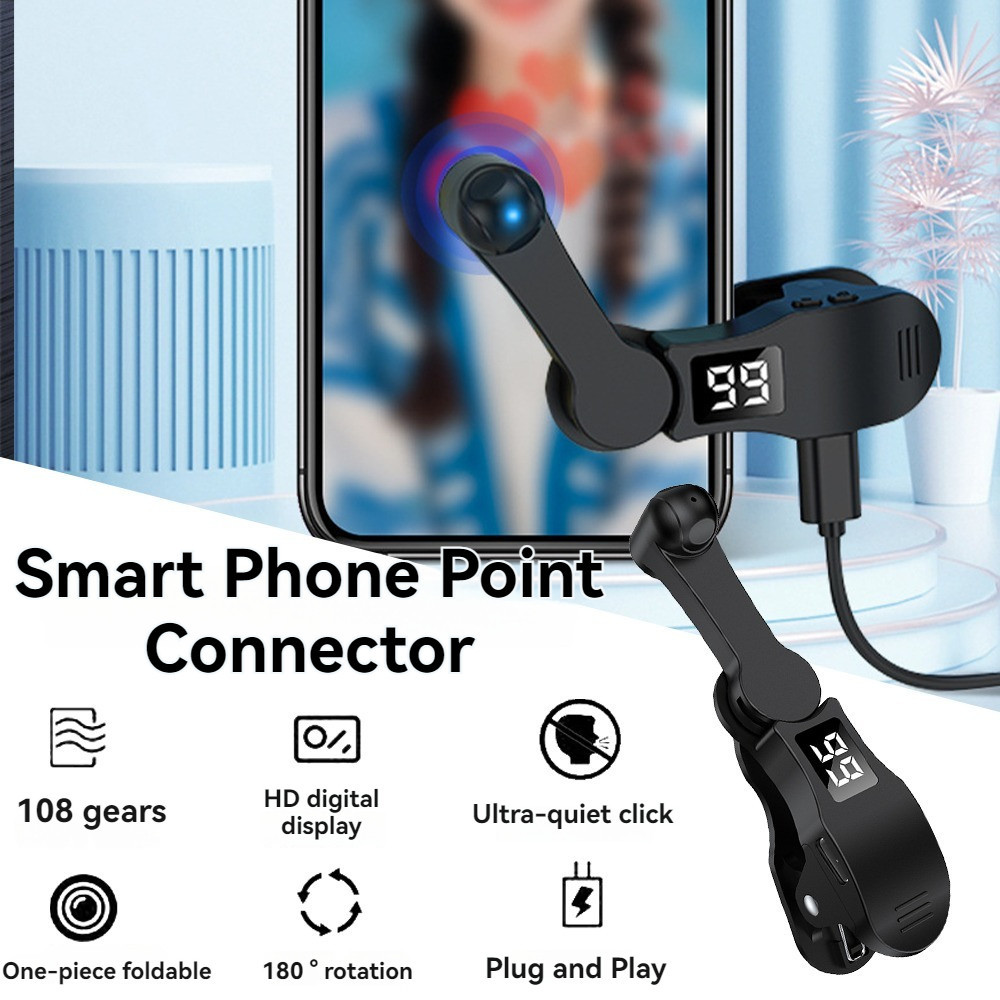 หน้าจอโทรศัพท์มือถือ Auto Clicker Tiktok Live Auto Like Tap Device เกมต่อเนื่อง Click สําหรับ ios an