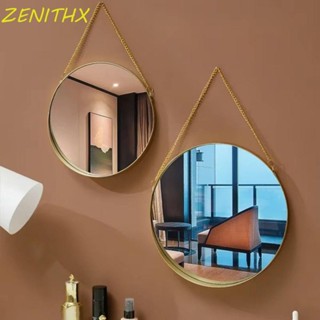 ZENITHX Nordic กระจกตกแต่ง, Wrought Iron Metal Chain กระจกแต…