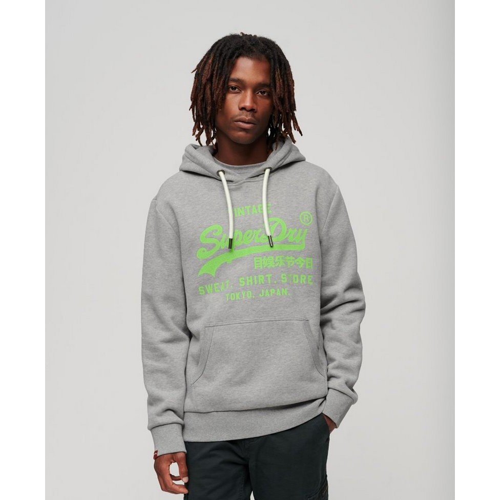 Superdry Retro Main Multicolor Entertainment Festival Today vintage Pullover Sweatshirt