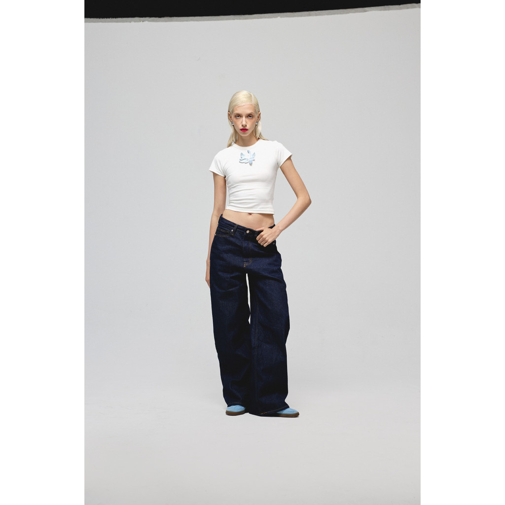 NICHp.CO : Kate jean ทรง buggy jean