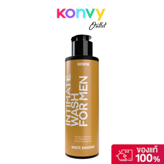 BOND Men's Intimate Wash 130ml บอนด์ ผลิตภัณฑ์ทำความสะอาดเฉพาะที่สำหรับผู้ชาย.