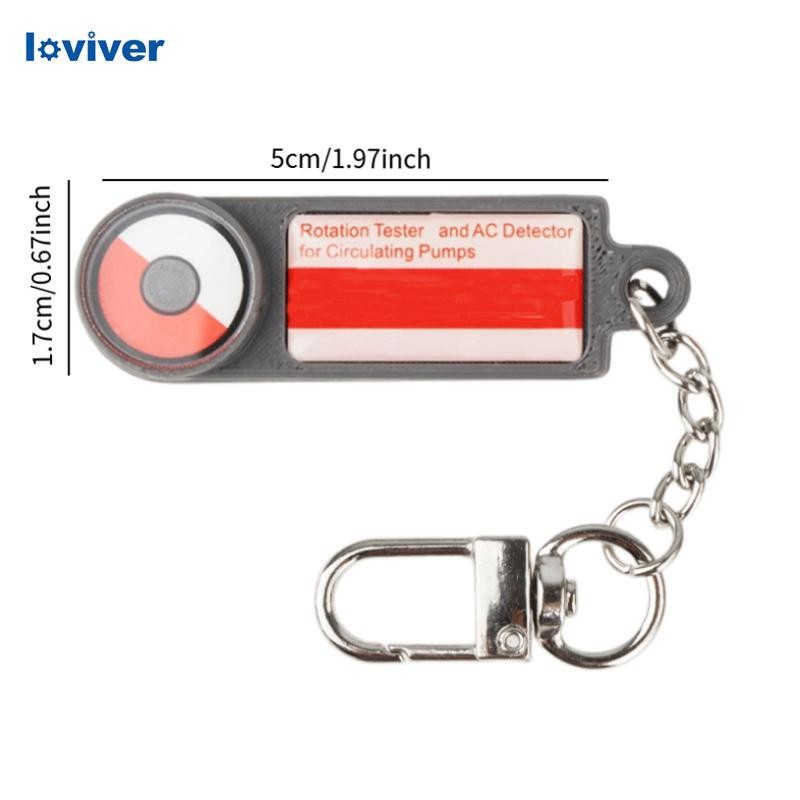 [โลวีเวอร์] เครื่องทดสอบโซลินอยด์สําหรับปั๊มหมุนเวียนการไหลเวียนของความร้อนที่มั่นคงปั๊มหมุนเครื่องทดสอบการหมุนแบบพกพาและเครื่องตรวจจับ เครื่องปรับอากาศ - รูปที่ 3