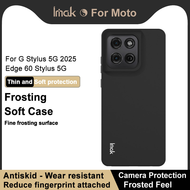 เคส Moto G Stylus 5G 2025 IMAK UC-3 Frosting นุ่มสําหรับ Moto Edge 60 Stylus 5G