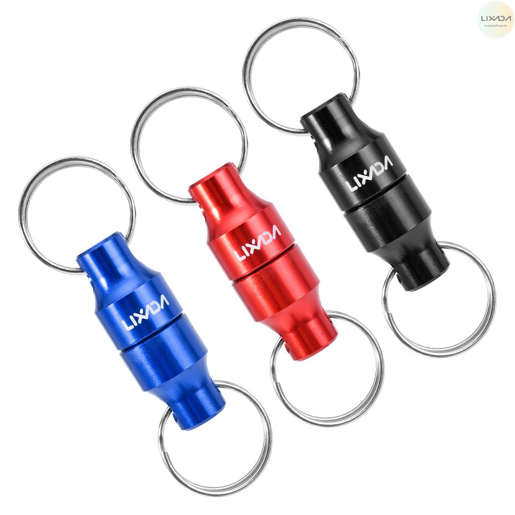 3 ชิ้น Lixada Fly ตกปลาแม่เหล็กสุทธิ Release Holder Keeper คลิปแม่เหล็ก Landing Net Connector