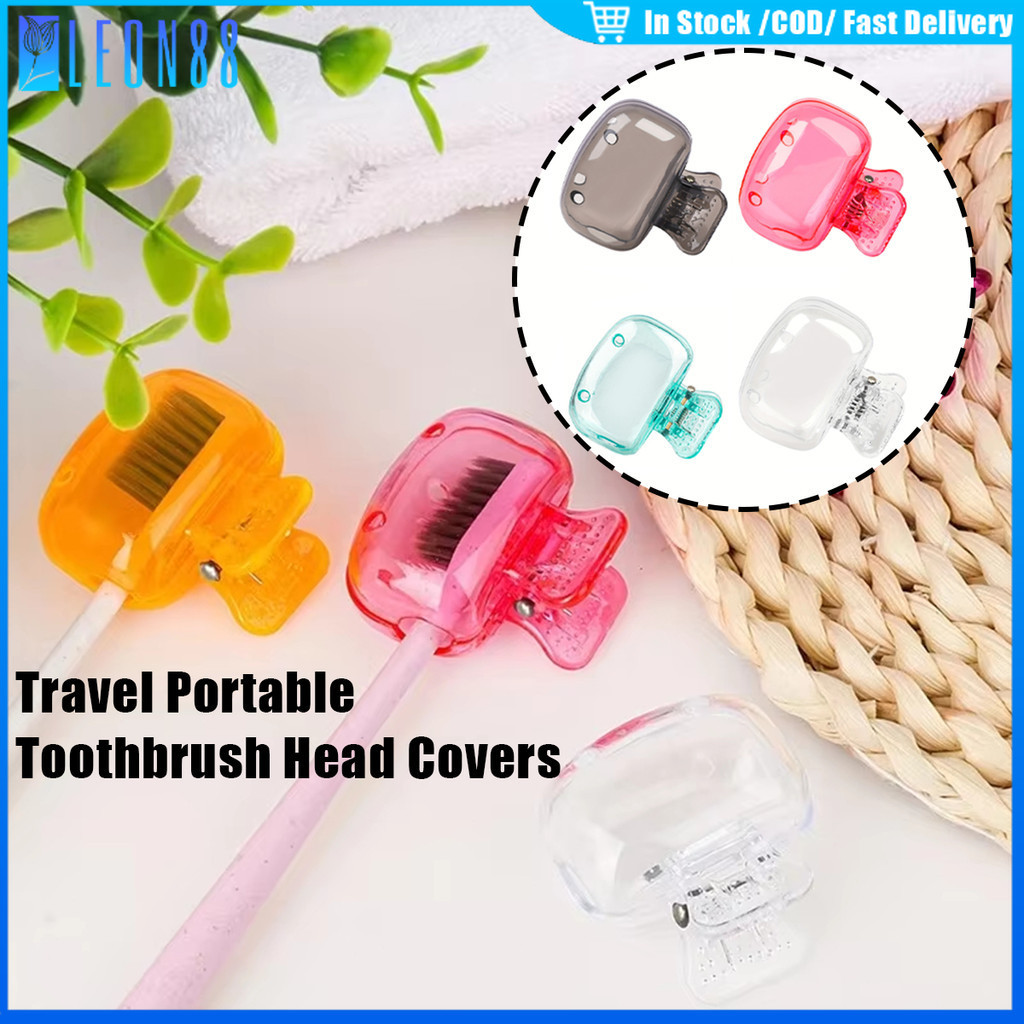 ของมาใหม่！ที่ครอบหัวแปรงสีฟัน 3ชิ้น พลาสติก สําหรับเดินทาง ตั้งแคมป์ โรงแรม